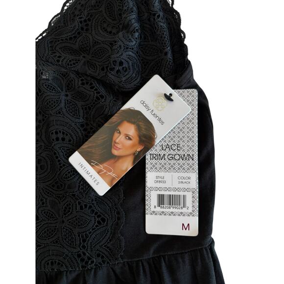 DAISY FUENTES LACE TRIM GOWN SLIP NWT SIZE MEDIUM INTIMATES - Picture 4 of 7